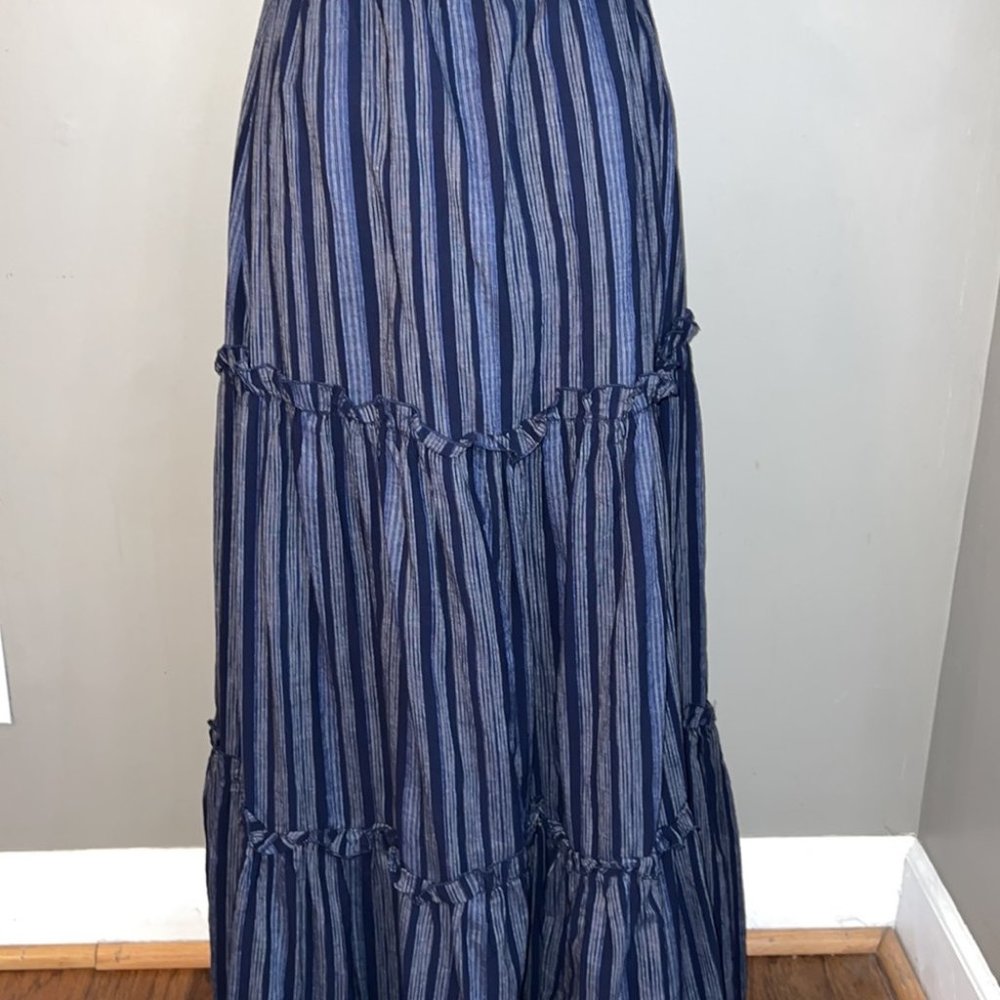 Lulus Blue Maxi Dress Size M - Picture 7 of 9